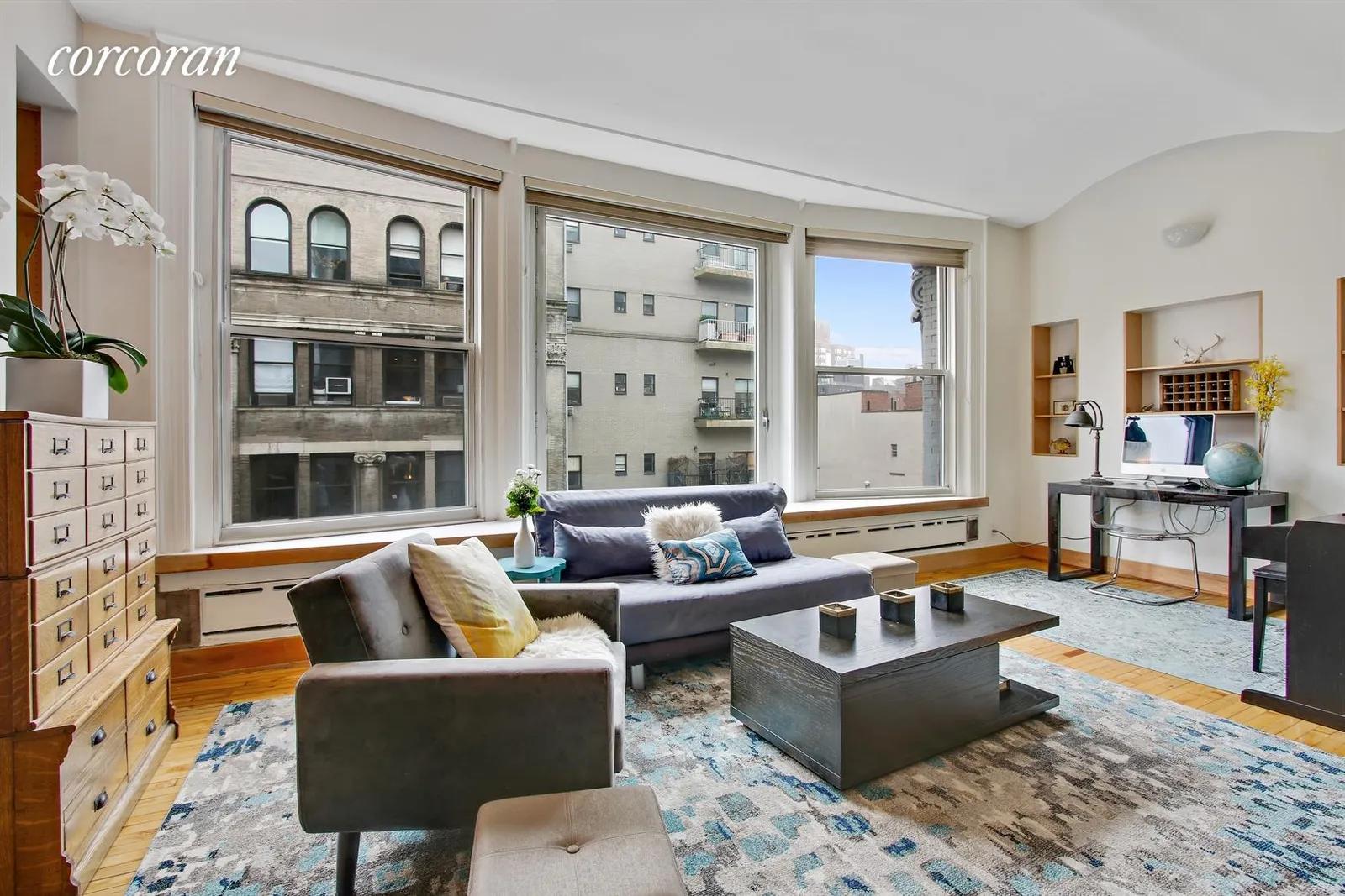 New York City Real Estate | View 34-36 East 10th Street, 7W | Huge Bay Window overlooking 10th Street | View 2