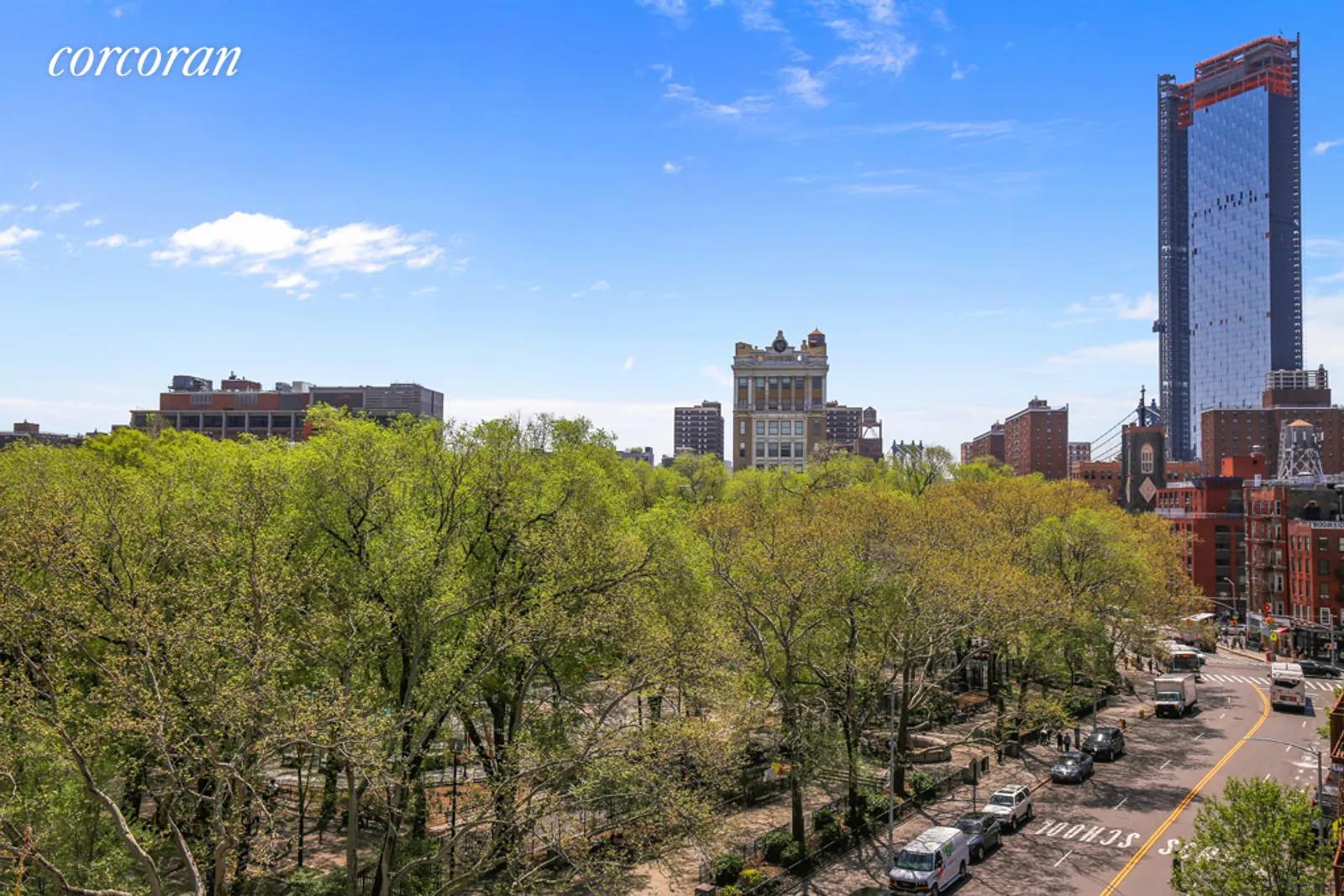 New York City Real Estate | View 27 Essex Street, 5B | Roof-Rights Included - Southward View from Roof | View 5