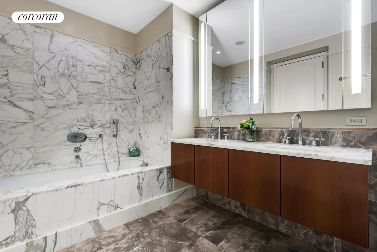 New York City Real Estate | View 25 Columbus Circle, 61B | Bathroom | View 8