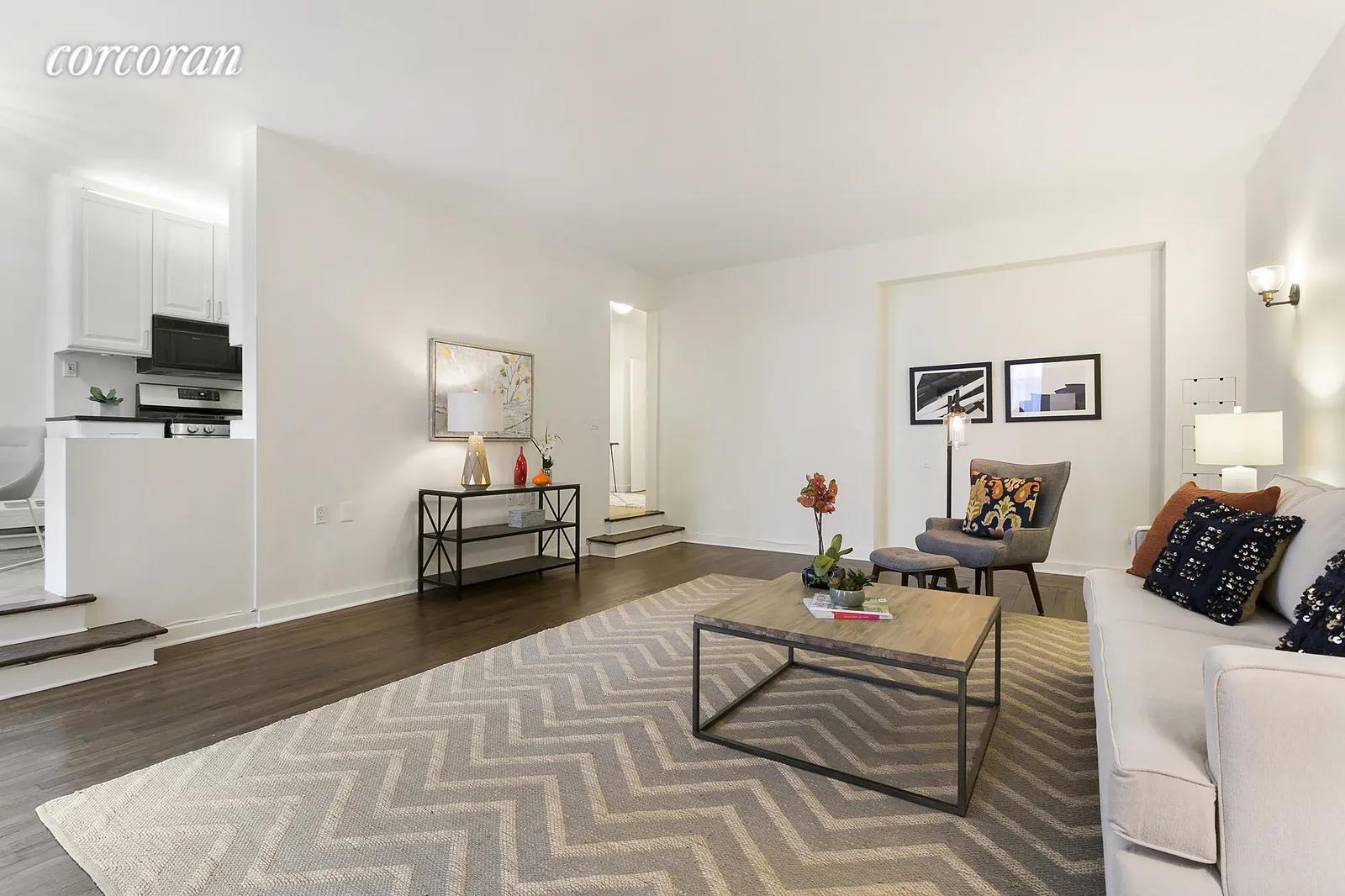 New York City Real Estate | View 22 West 76th Street, 1 | Lofty Living Area | View 2