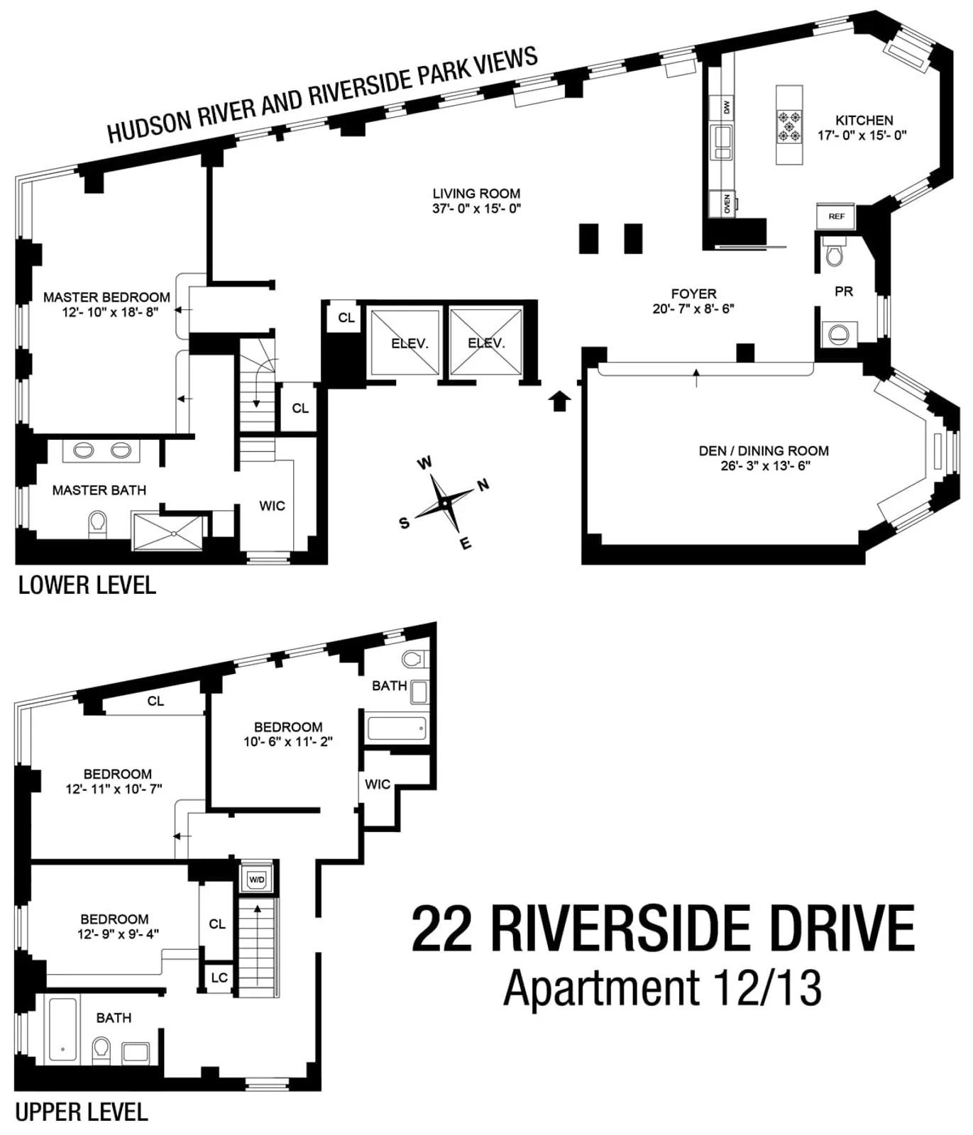 22 Riverside Drive, 12-13 | floorplan | View 27