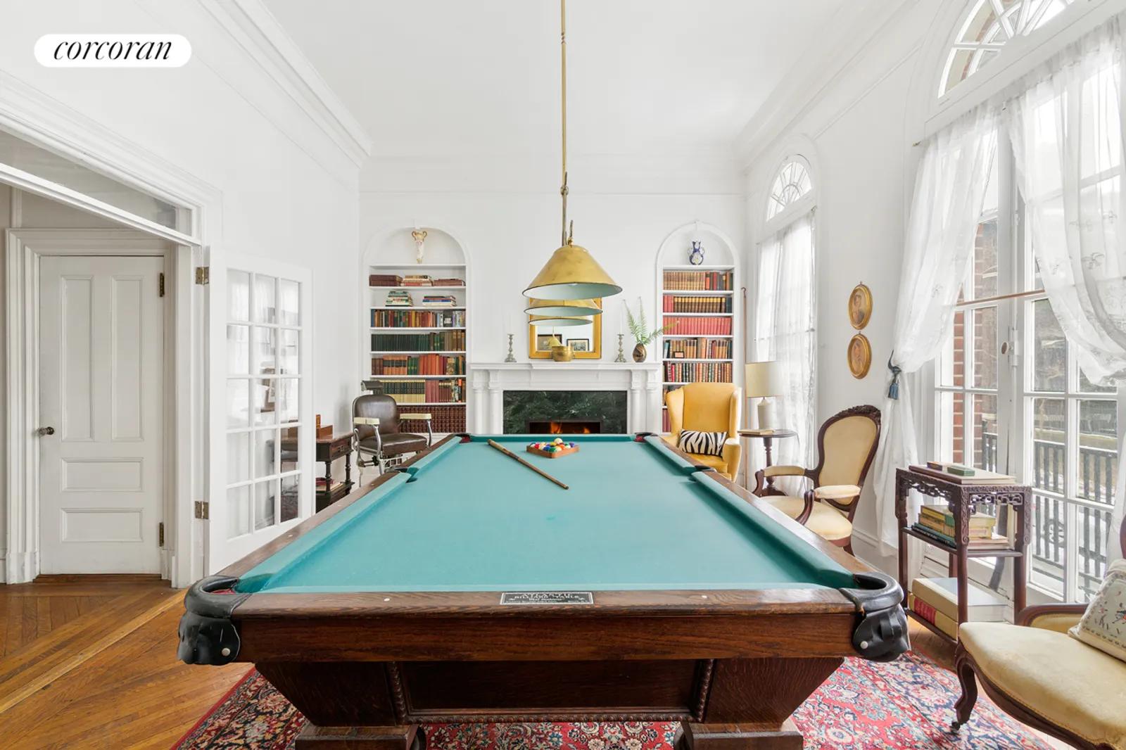 New York City Real Estate | View 633 2nd Street | Billiards Room | View 7