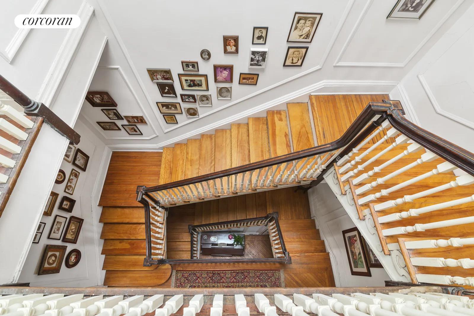 New York City Real Estate | View 633 2nd Street | Center Stair  | View 14