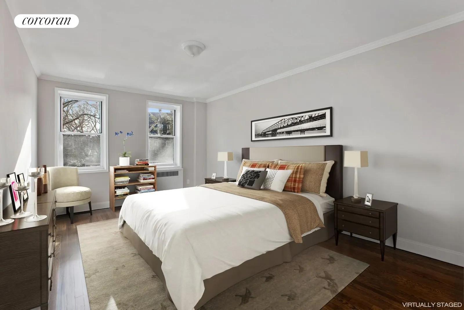New York City Real Estate | View 1825 Foster Avenue, 2a | Sunny + Spacious Master Bedroom | View 5
