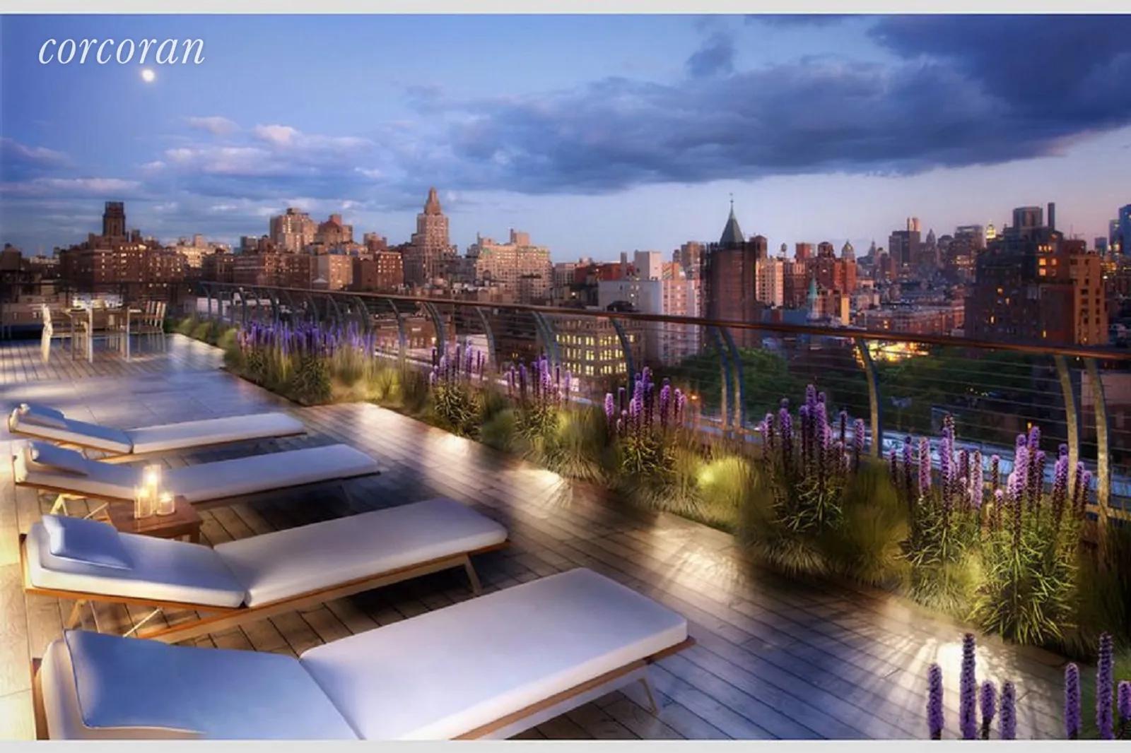 New York City Real Estate | View 130 West 12th Street, 3C | roof deck | View 10