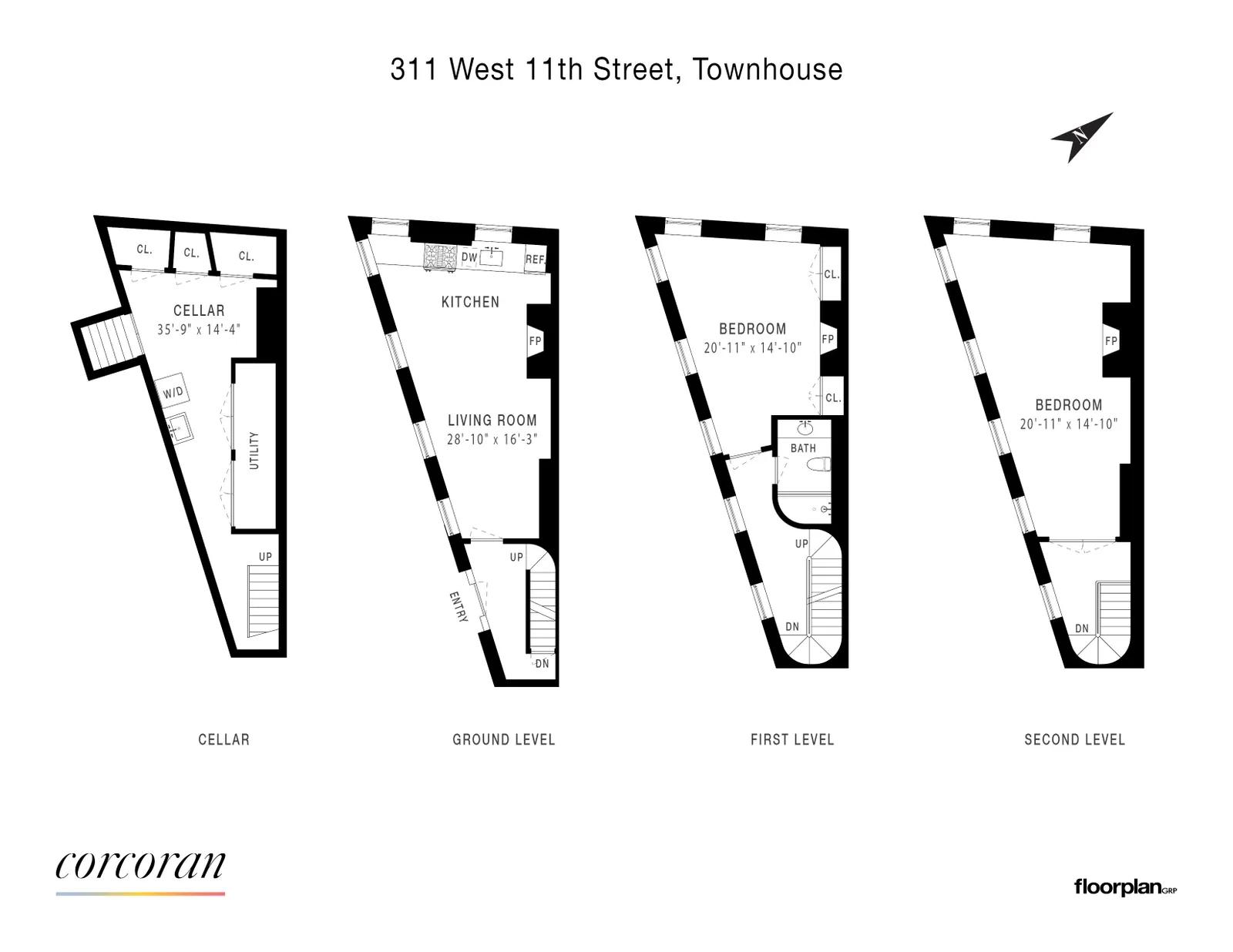 311 West 11th Street | floorplan | View 5