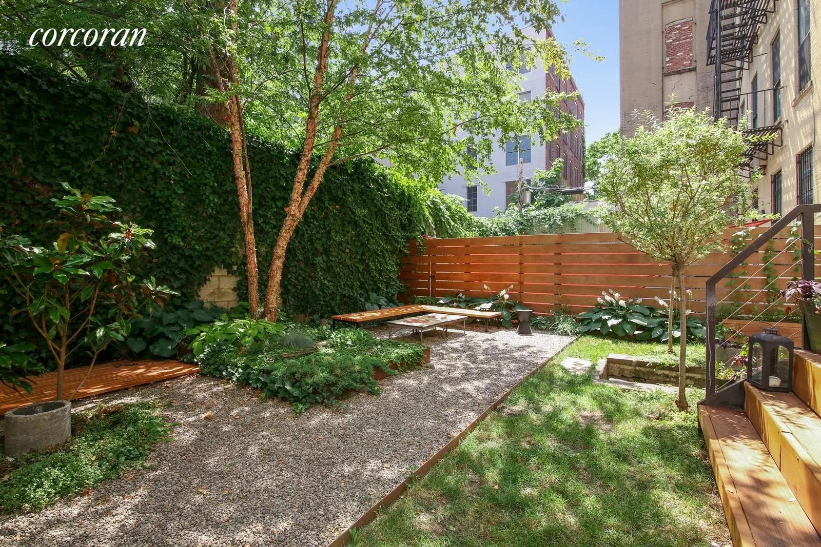 New York City Real Estate | View 252 Greene Avenue, 1B | Lush Private Garden | View 2