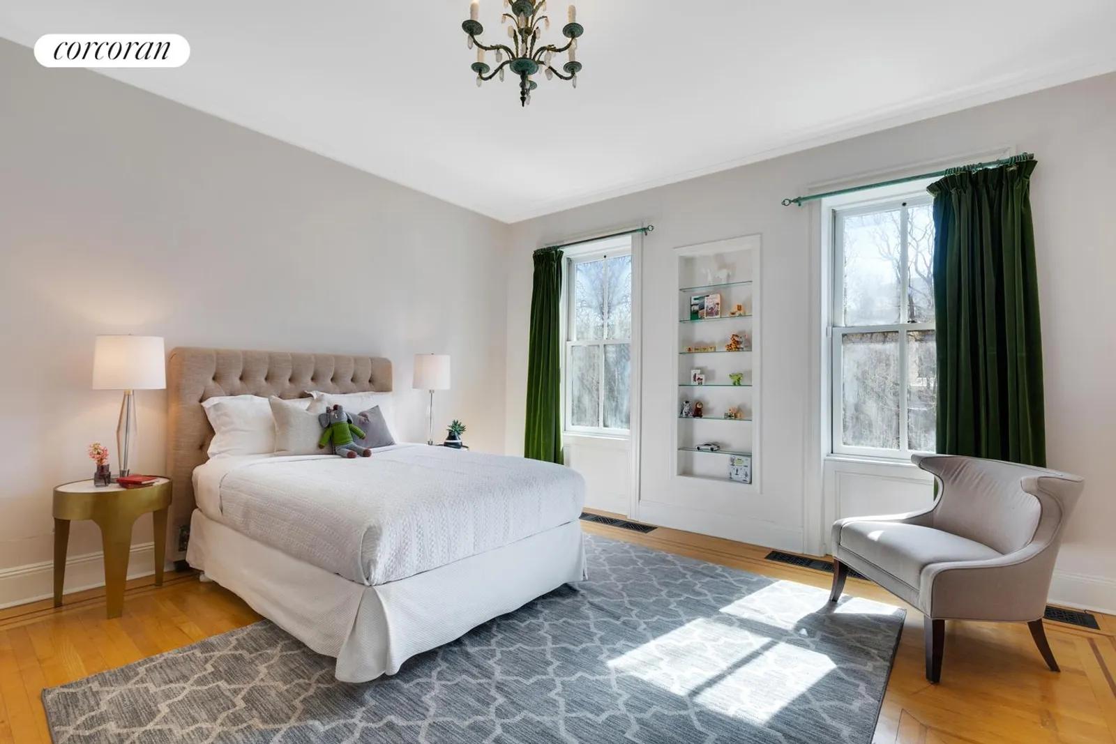 New York City Real Estate | View 483 West 22nd Street | Park-facing 3rd floor bedroom | View 12