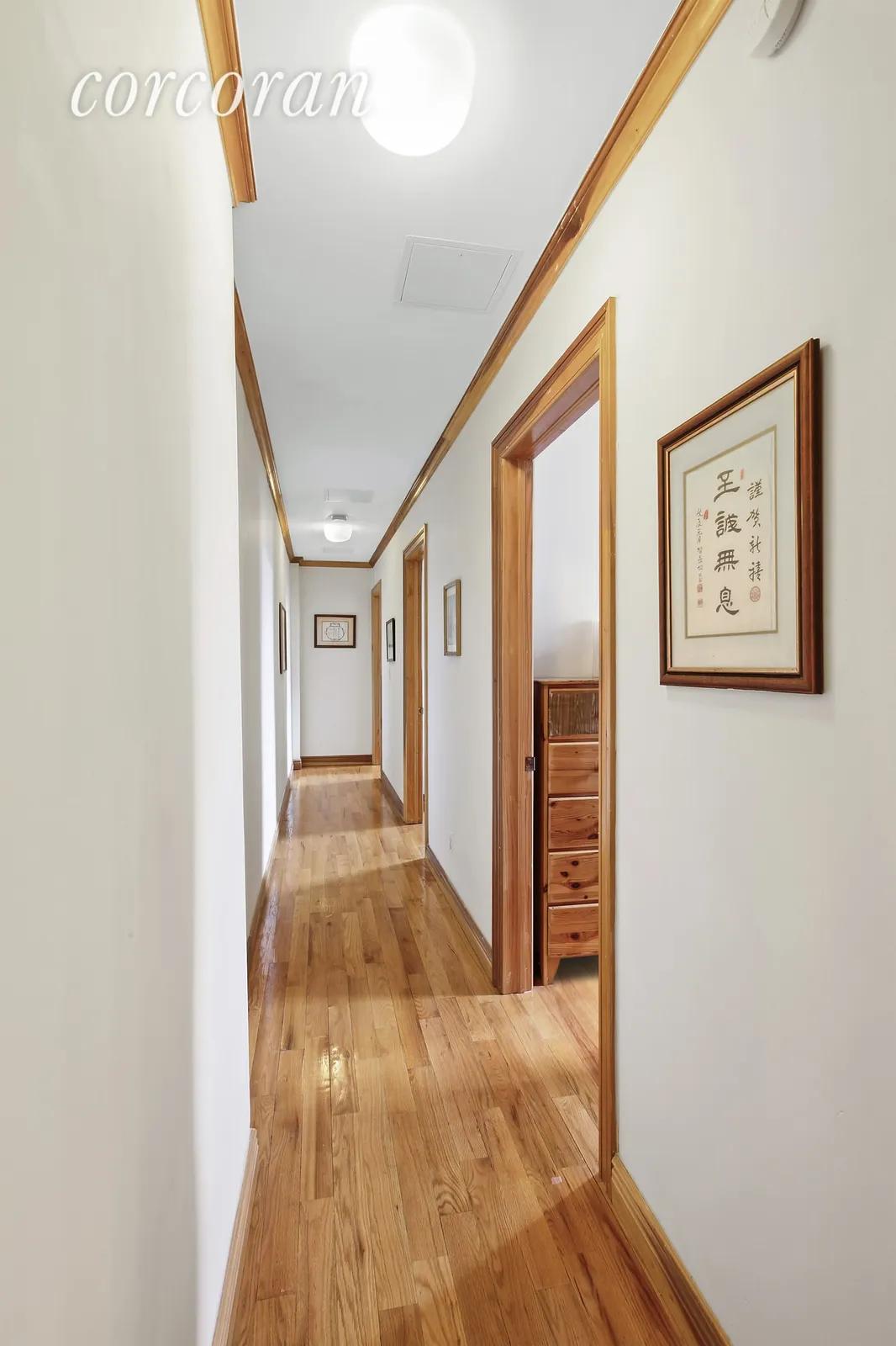 New York City Real Estate | View 100 West 119th Street, 4B | Bedrooms Off a Long Hallway | View 8