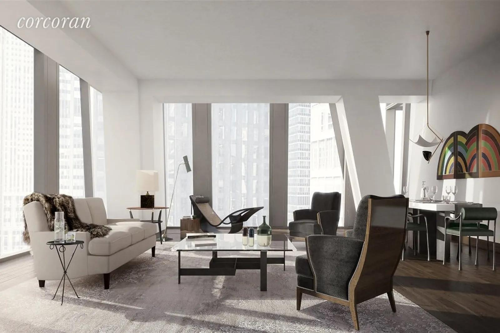 New York City Real Estate | View 53 West 53rd Street, 18F | 1 Bed, 1 Bath | View 1