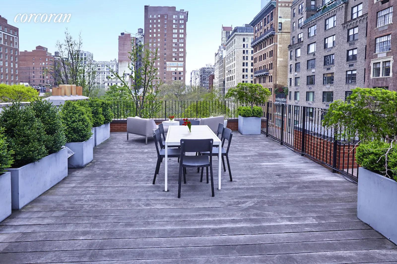 New York City Real Estate | View 38 Gramercy Park North, 5E | Common Roof Deck | View 7