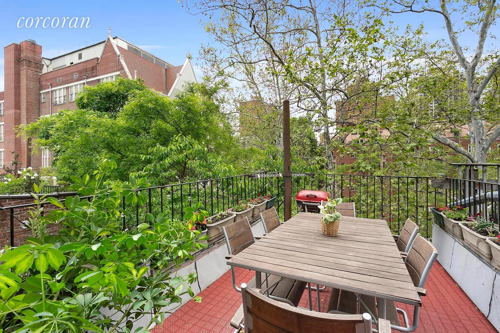 New York City Real Estate | View 123 West 88th Street, 4TH Floor | Dine alfresco this summer on your deck!  | View 2