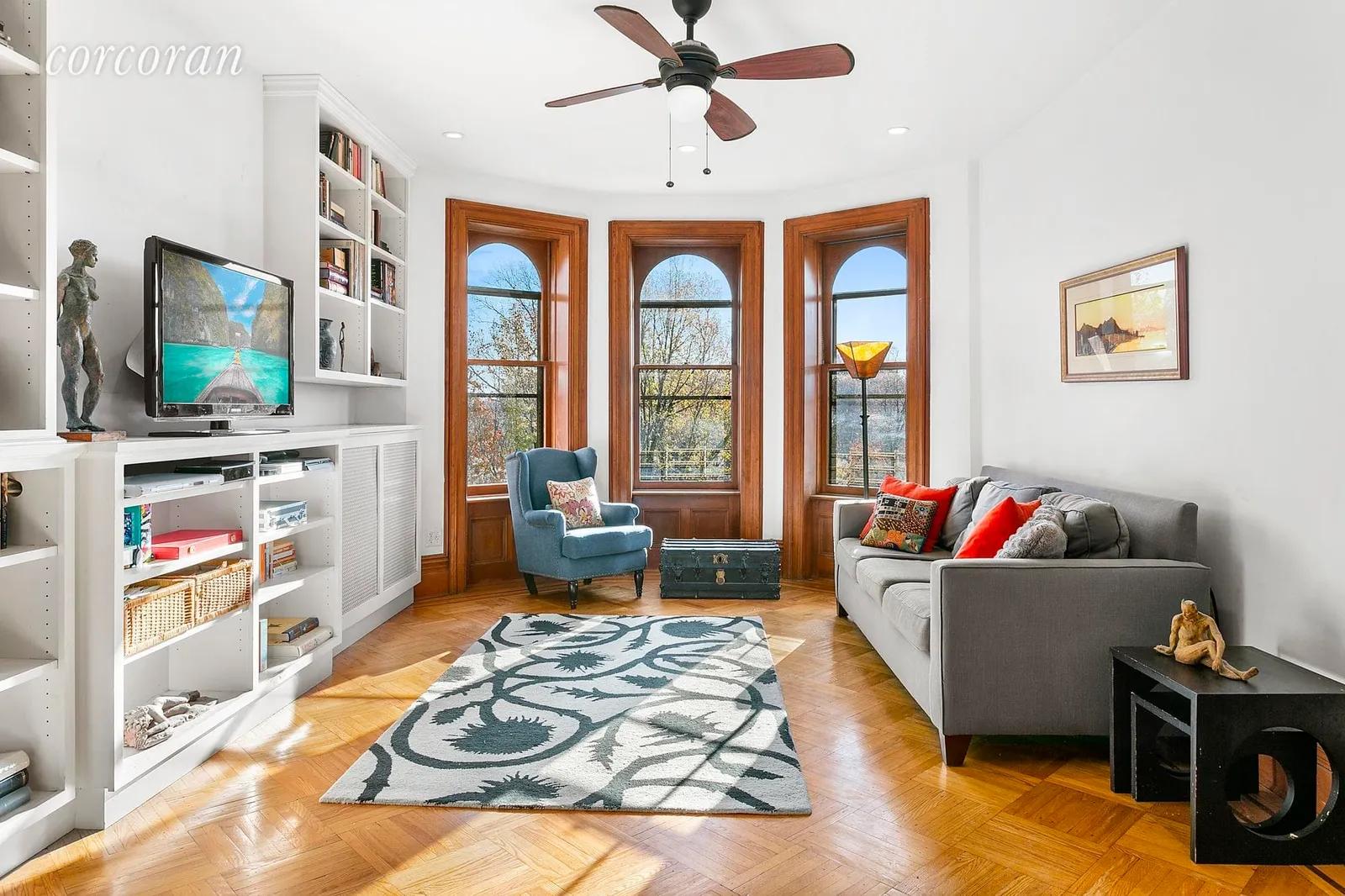 New York City Real Estate | View 156 Prospect Park West, 4R | Overlooking Prospect Park | View 2