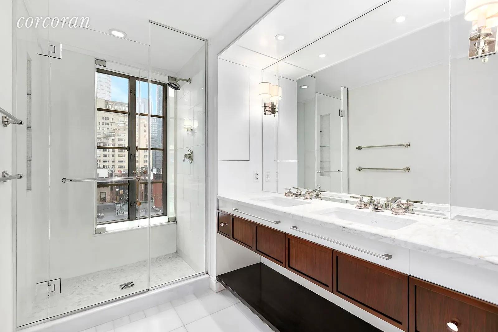 New York City Real Estate | View 140 East 63rd Street, 6D | Master En Suite Bathroom | View 6
