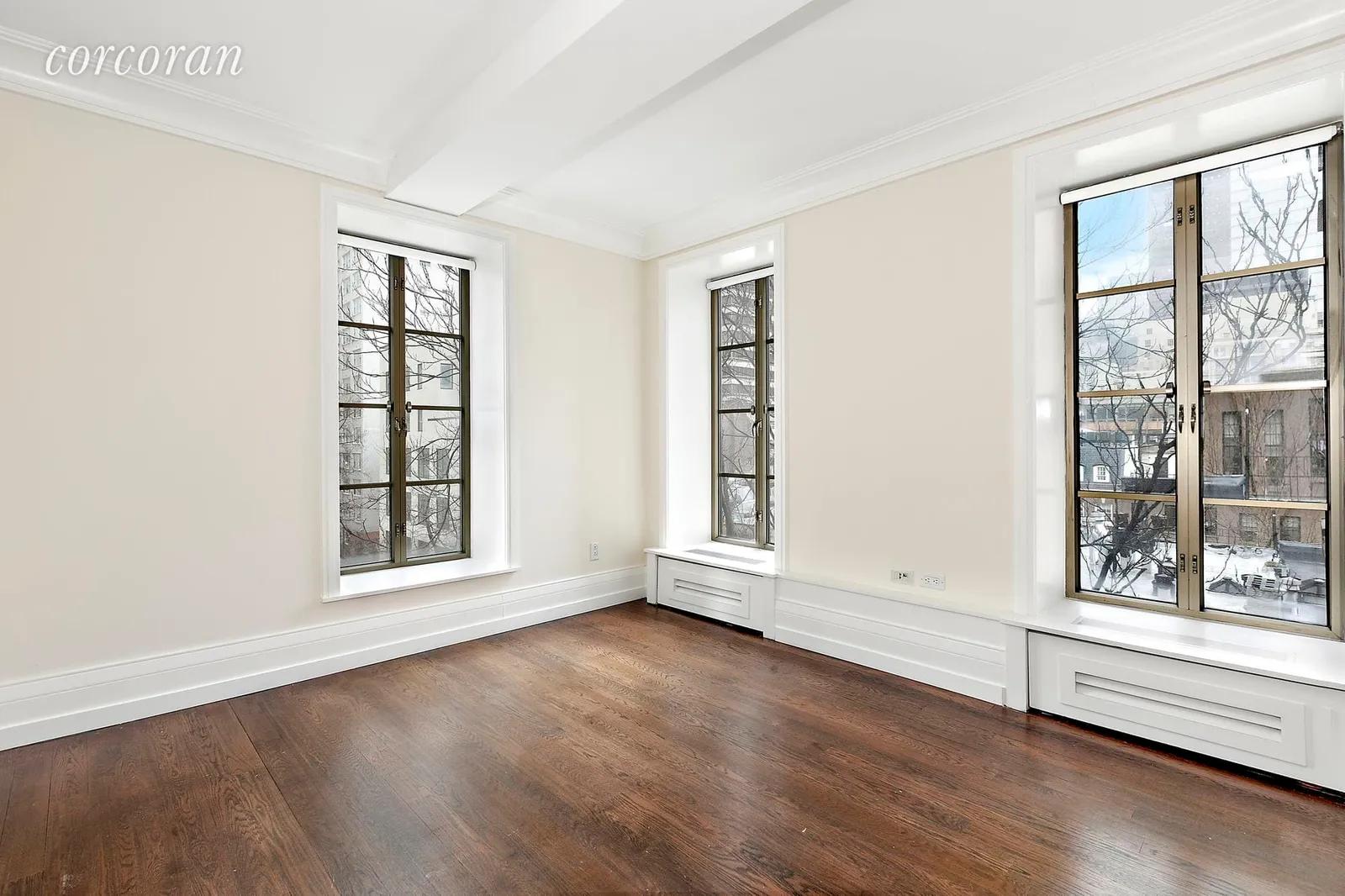 New York City Real Estate | View 140 East 63rd Street, 6D | Second Bedroom with South & East Exposures | View 12