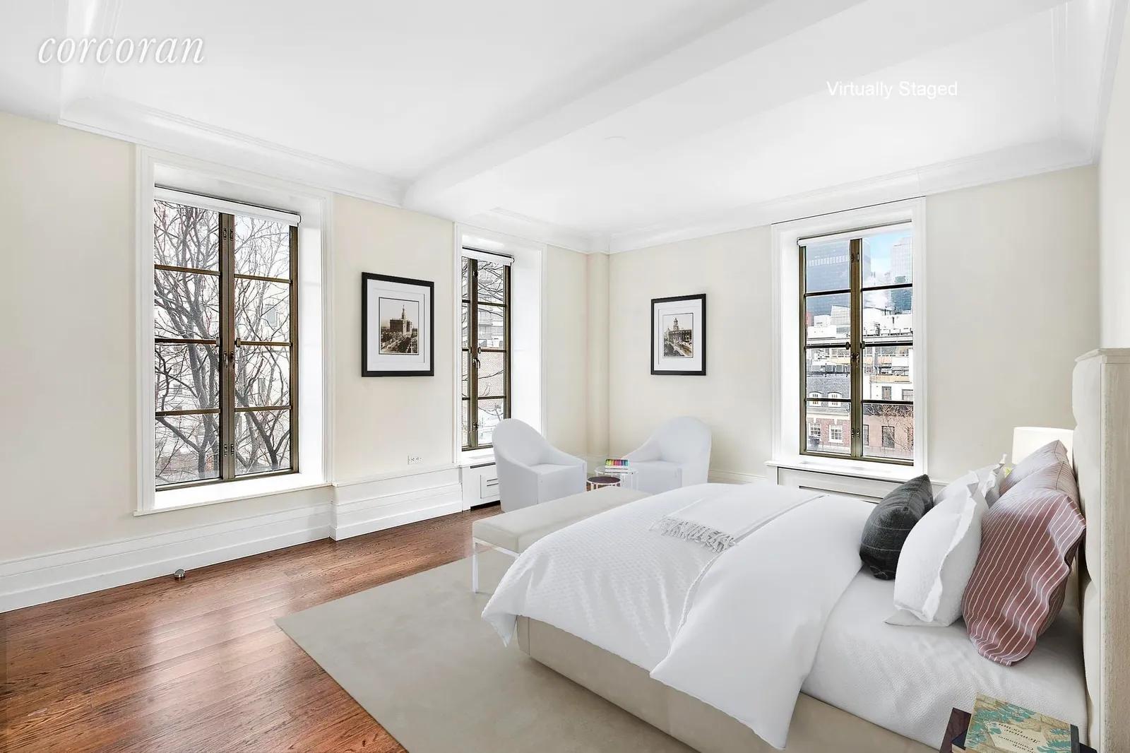 New York City Real Estate | View 140 East 63rd Street, 6D | Master Bedroom with South and East Exposures | View 5