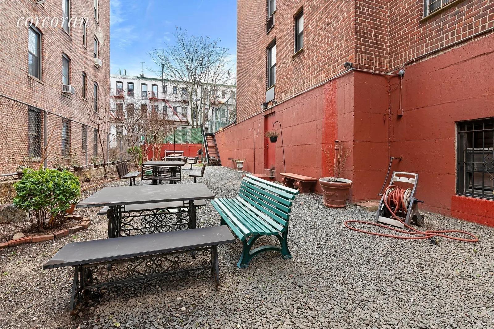 New York City Real Estate | View 41-31 51st Street, 5L | Garden courtyard | View 9