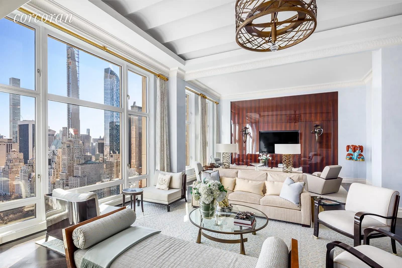 New York City Real Estate | View 15 Central Park West, 38C | Living Room | View 2