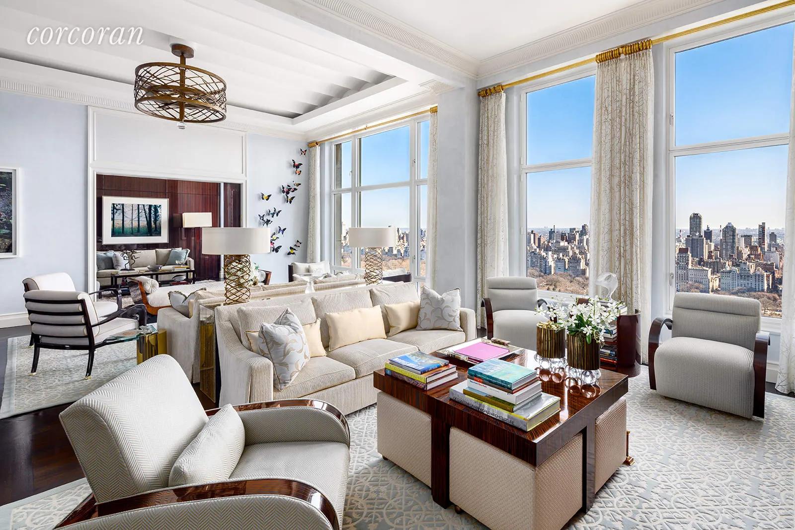 New York City Real Estate | View 15 Central Park West, 38C | Living Room | View 3