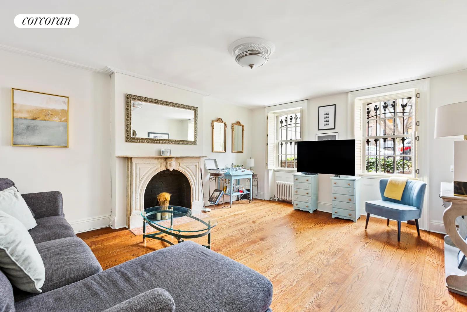 New York City Real Estate | View 119 Bergen Street | Rental Living Room or use as another Bedroom | View 9