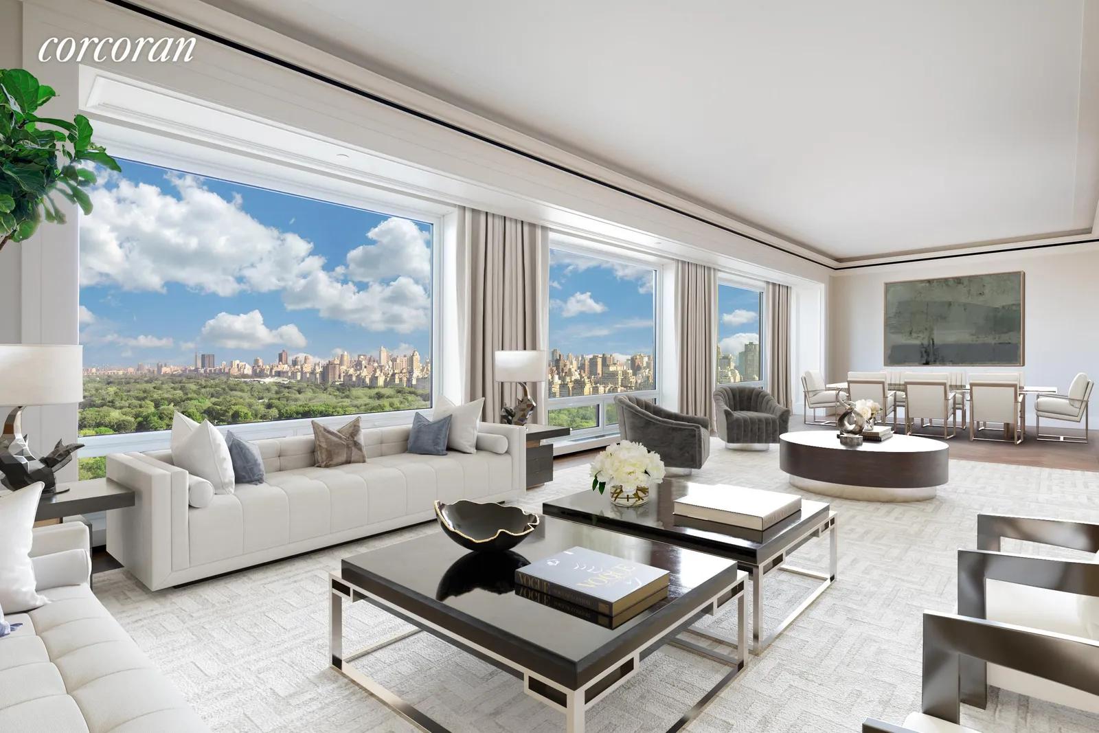 New York City Real Estate | View 220 Central Park South, 31A | 4 Beds, 4 Baths | View 1