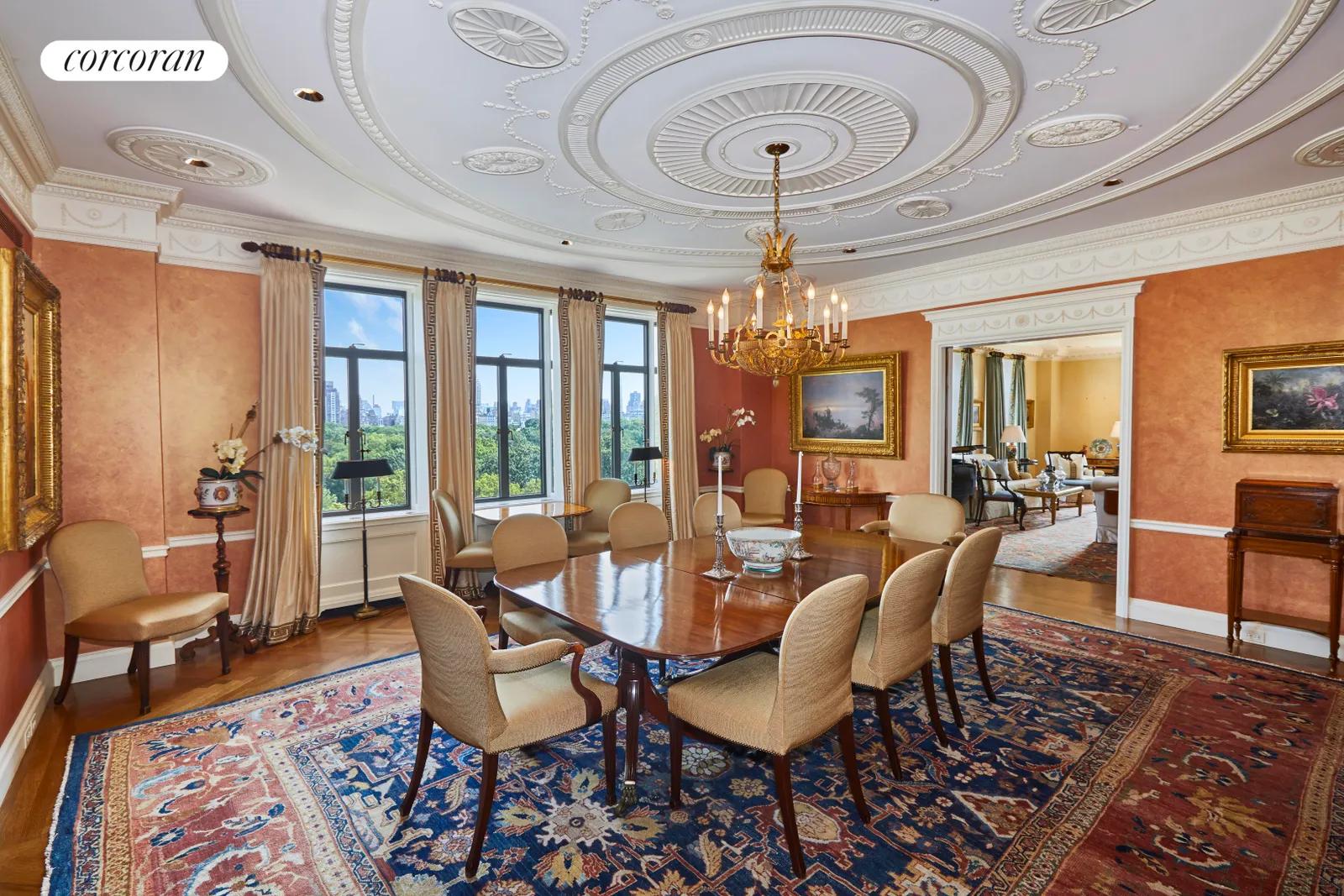 New York City Real Estate | View 211 Central Park West, Midflr | Dining Room | View 4