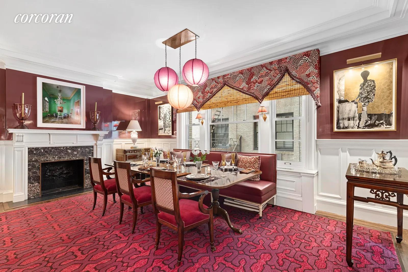 New York City Real Estate | View 830 Park Avenue, 7-8A | Expansive Dining Room | View 4