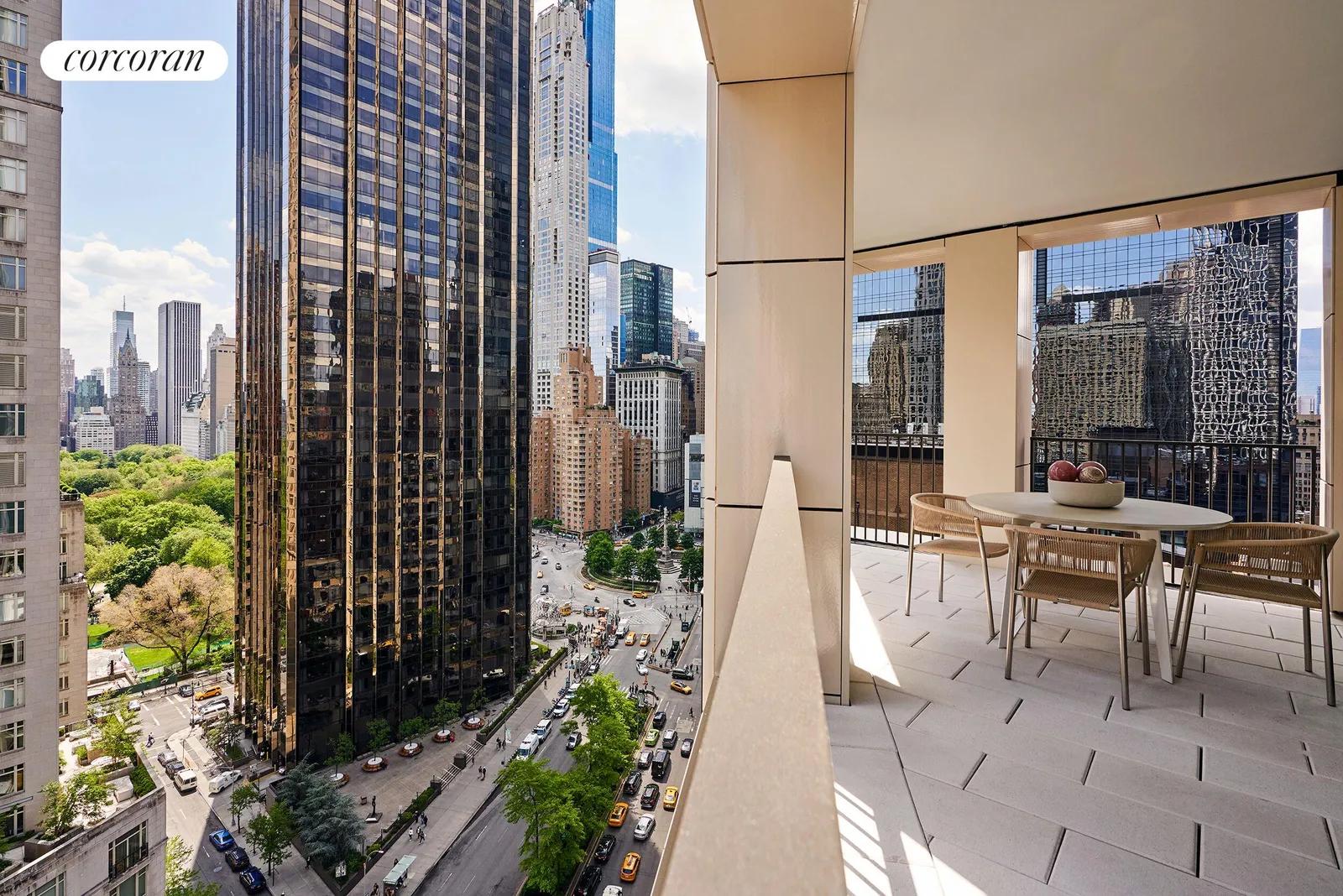 New York City Real Estate | View 15 West 61st Street, 20A | Outdoor Space | View 2