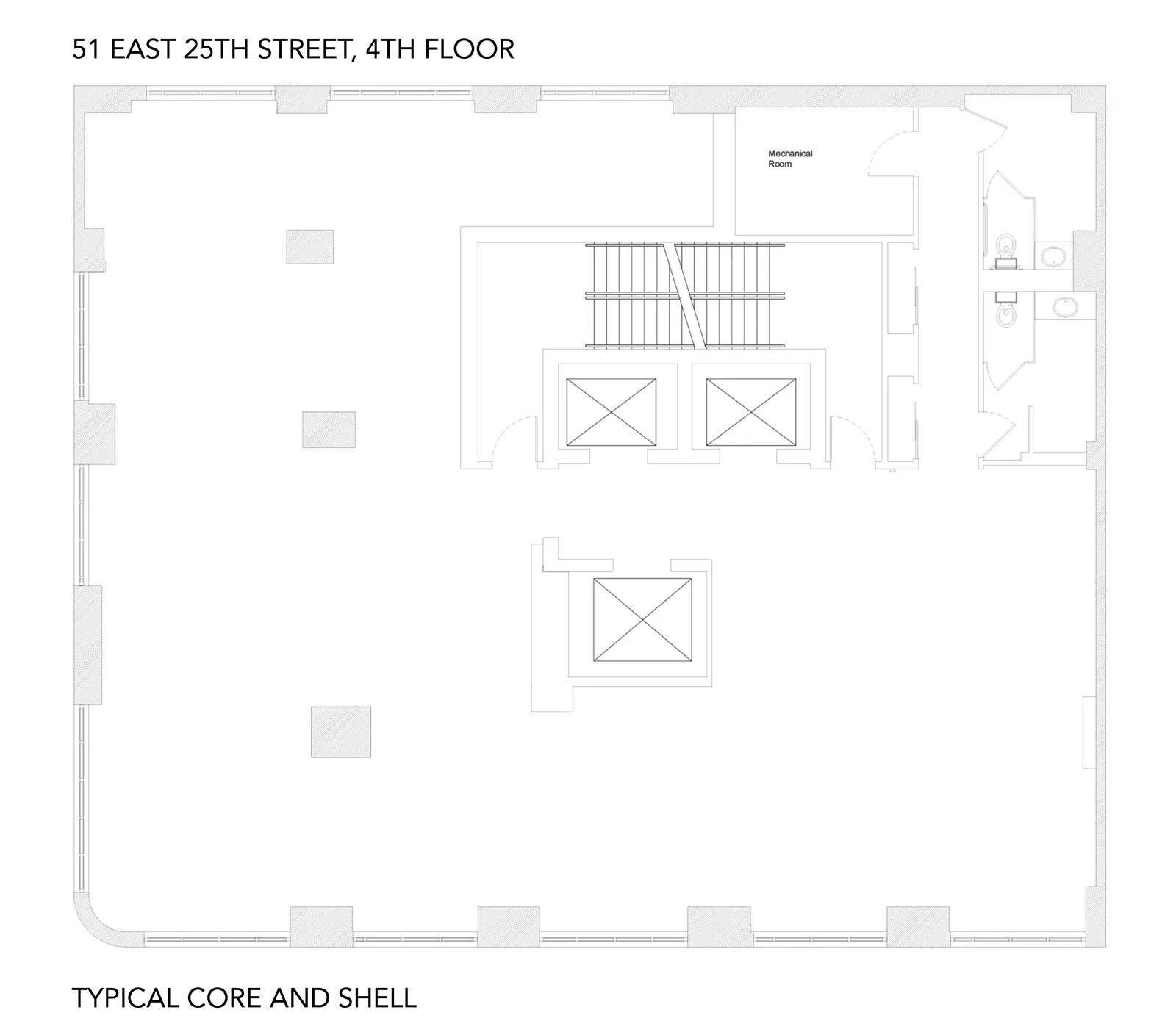51 EAST 25TH STREET, 4TH FLOOR | floorplan | View 9