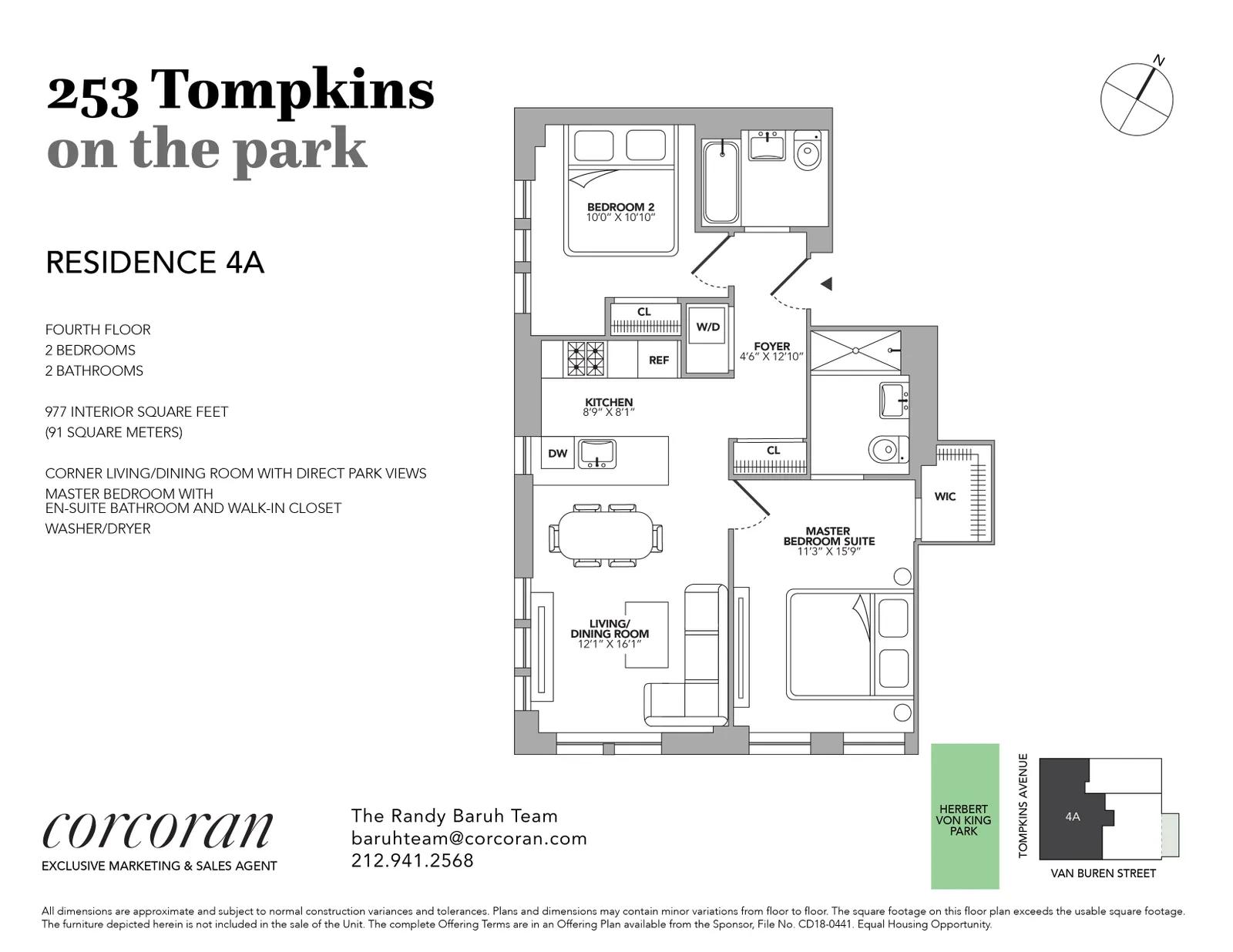 253 Tompkins Avenue, 4A | floorplan | View 10