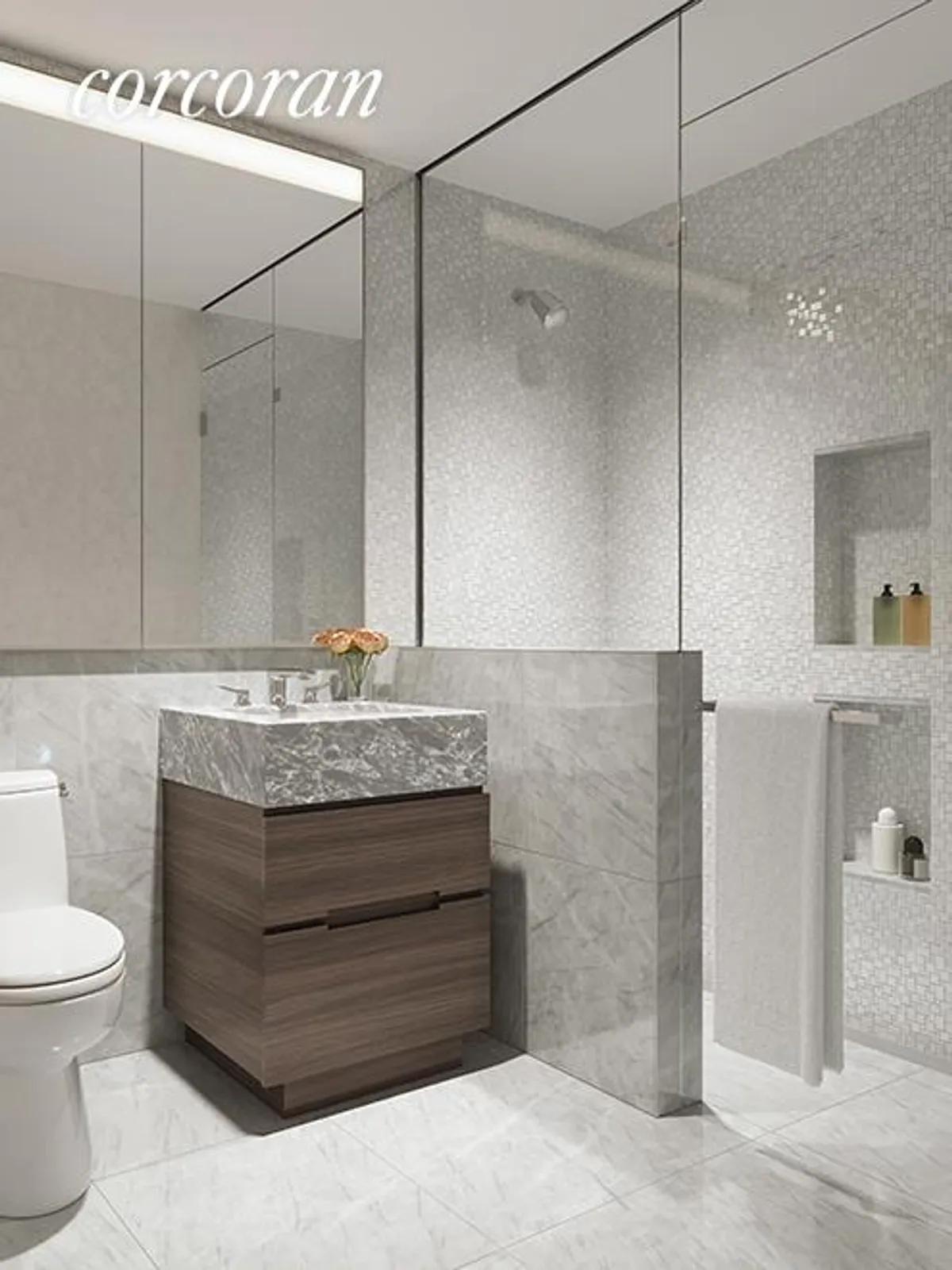 New York City Real Estate | View 30 Riverside Boulevard, 30B | Bathroom | View 9