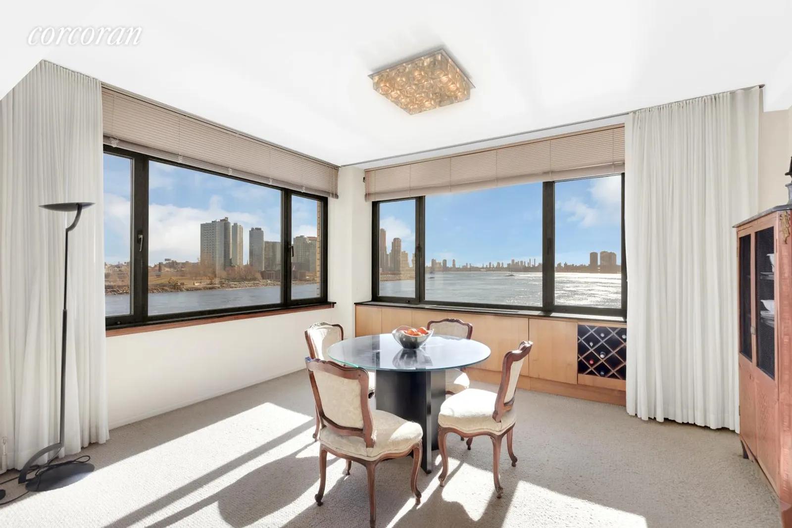 New York City Real Estate | View 45 Sutton Place South, 3L | Dining Room | View 2