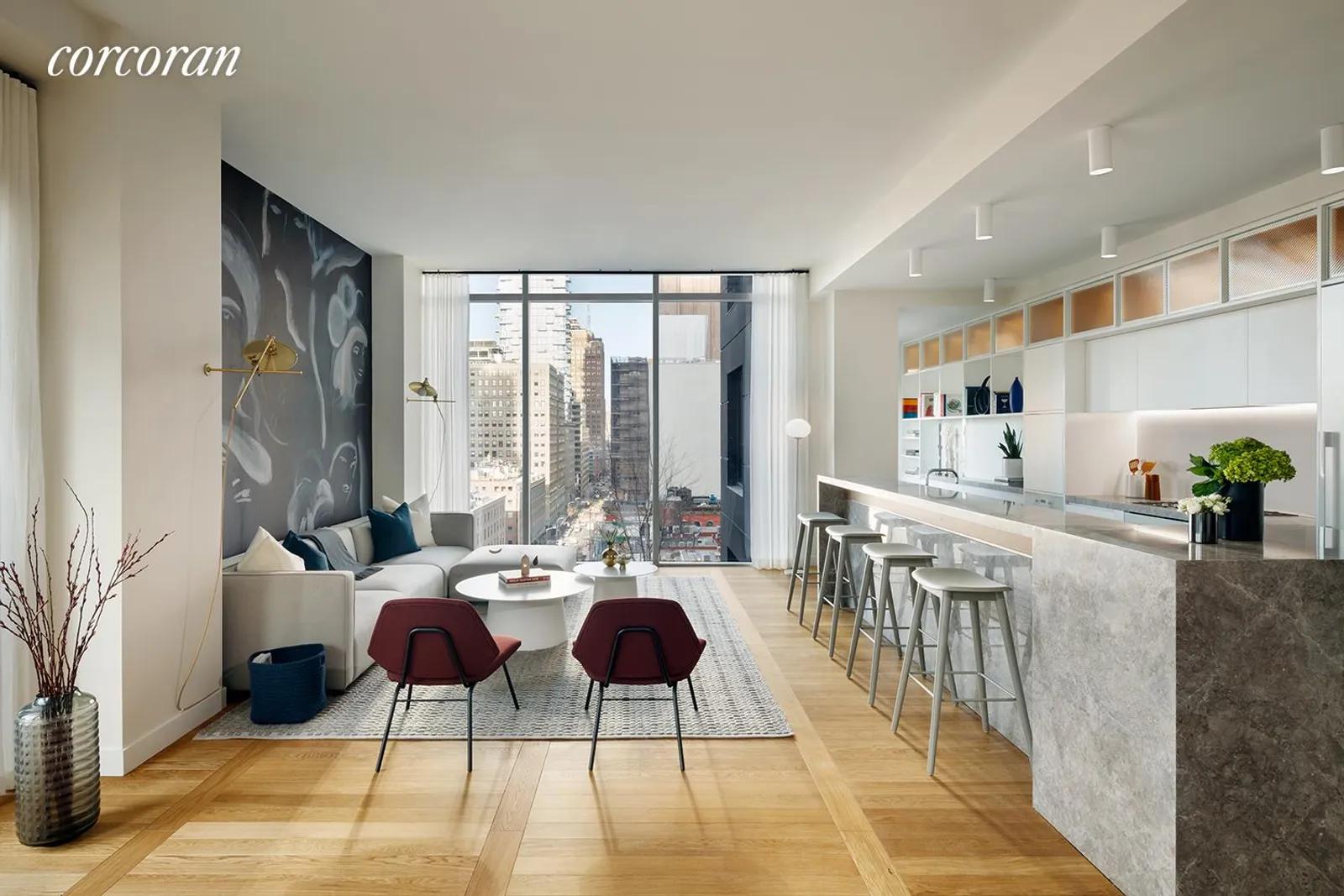 New York City Real Estate | View 30 Warren Street, PH2 | 3 Beds, 3 Baths | View 1