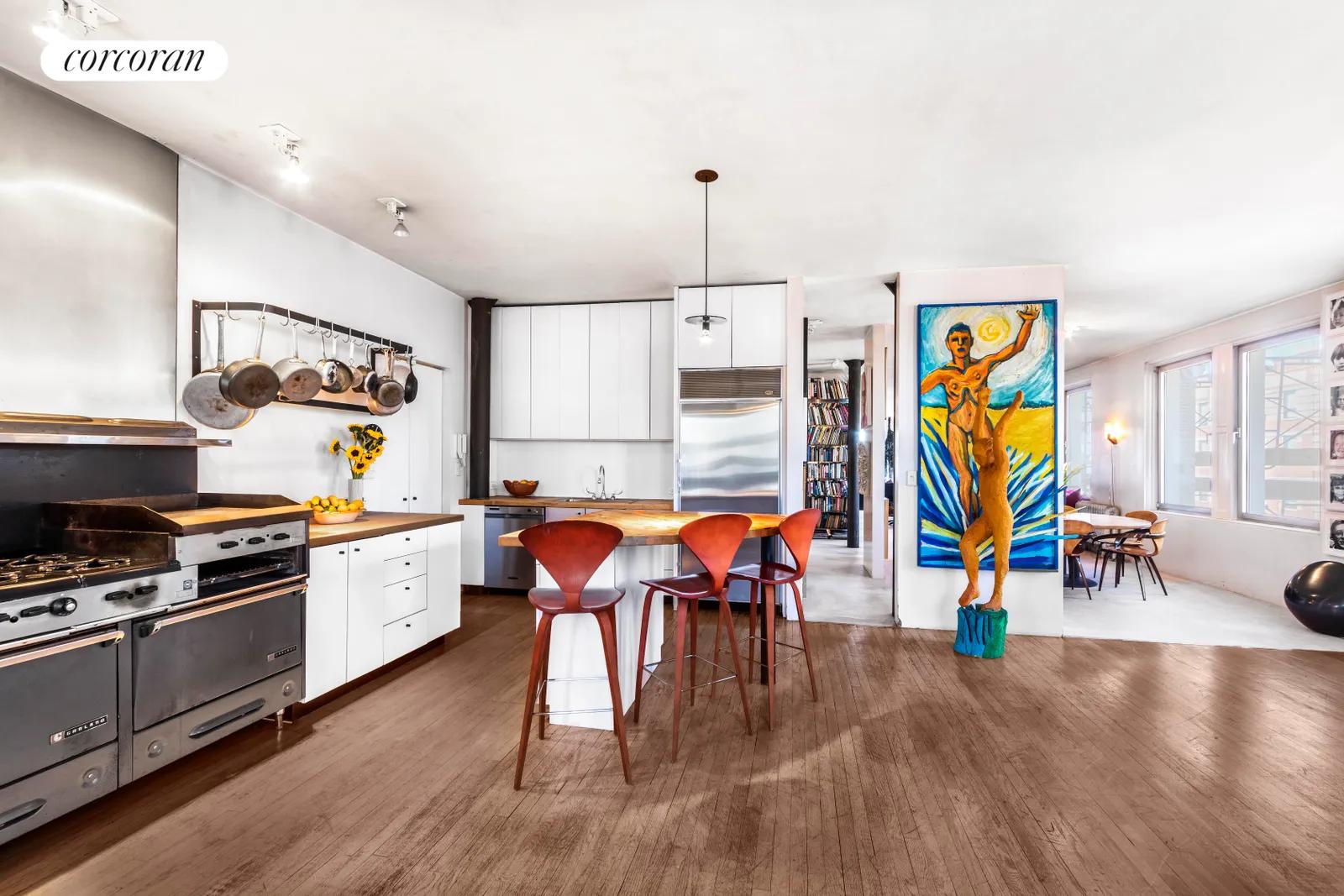 New York City Real Estate | View 90 West Broadway, 8THFLOOR | Kitchen | View 7