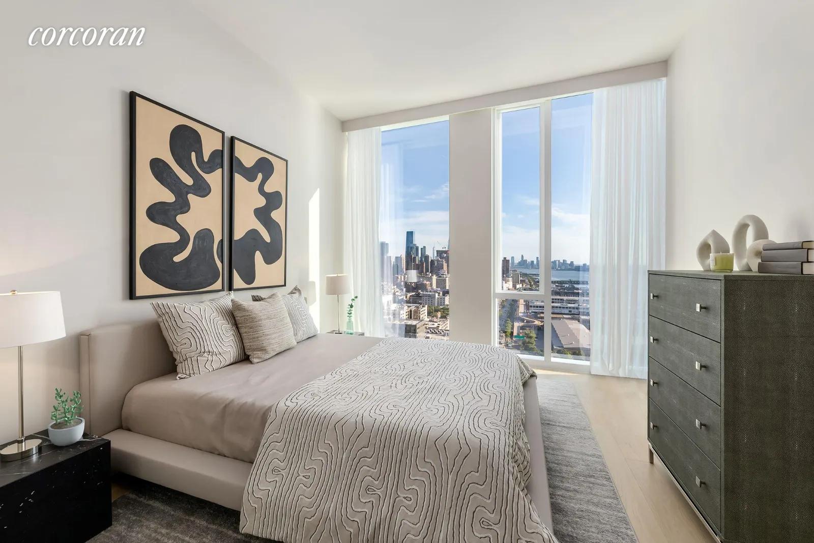 New York City Real Estate | View 10 Riverside Boulevard, 34A | Bedroom | View 5