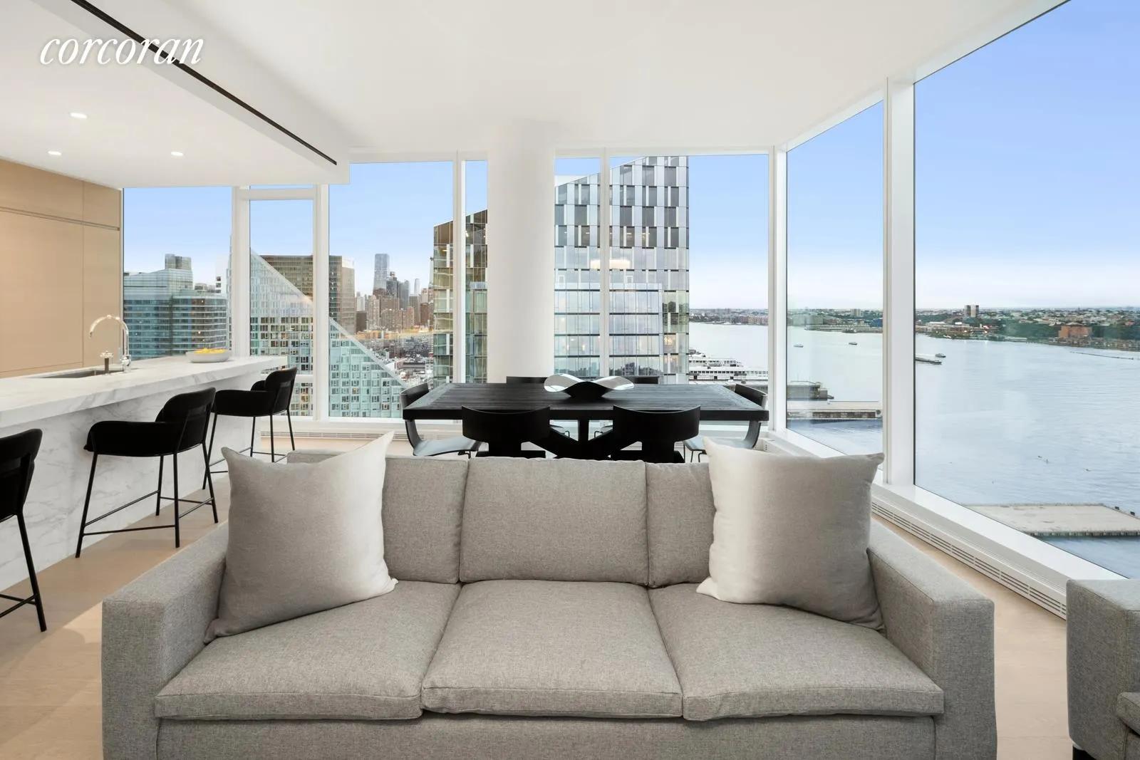 New York City Real Estate | View 30 Riverside Boulevard, 33A | Living Room | View 4