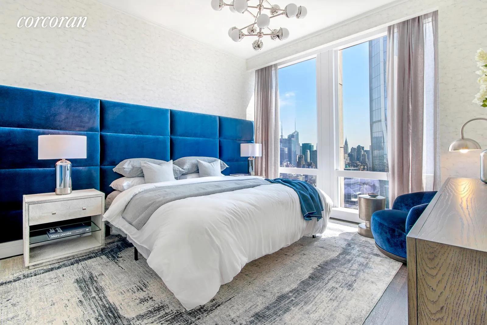 New York City Real Estate | View 35 Hudson Yards, 7302 | Bedroom | View 5