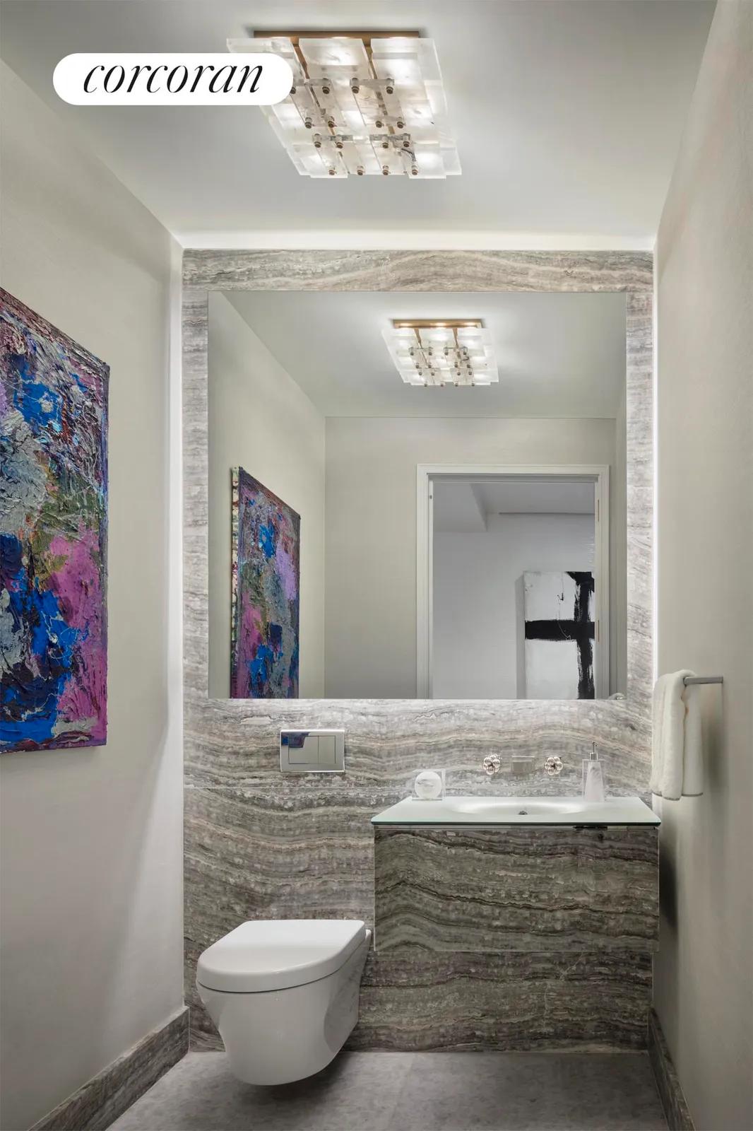 New York City Real Estate | View 35 Hudson Yards, 7302 | Bathroom | View 7