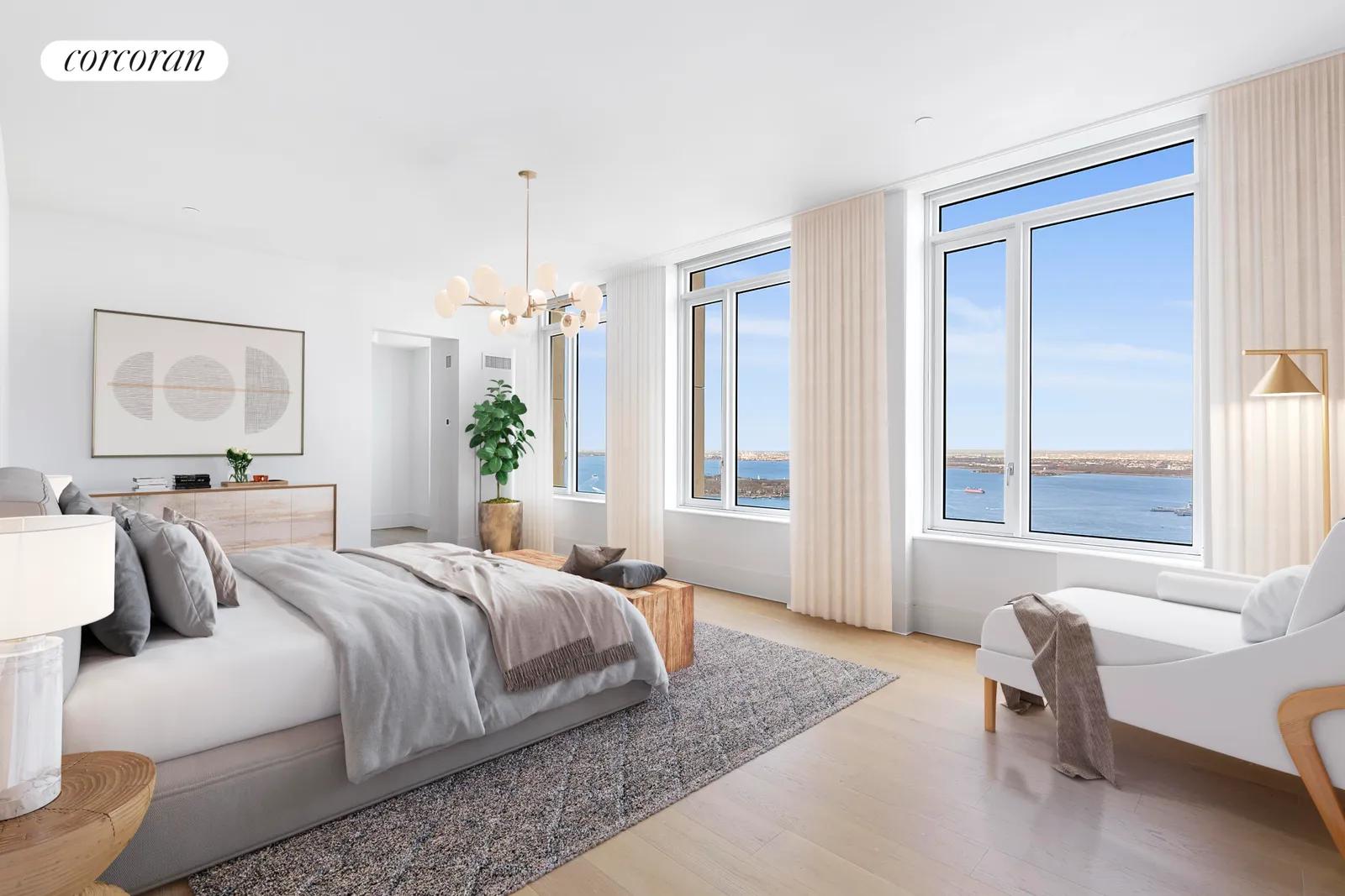 New York City Real Estate | View 1 Clinton Street, 37A | Bedroom | View 3