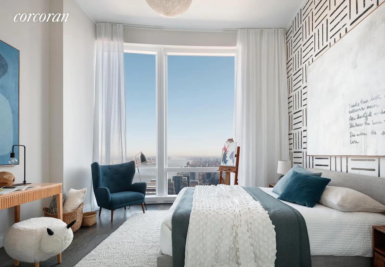 New York City Real Estate | View 35 Hudson Yards, PH90 | Bedroom | View 12