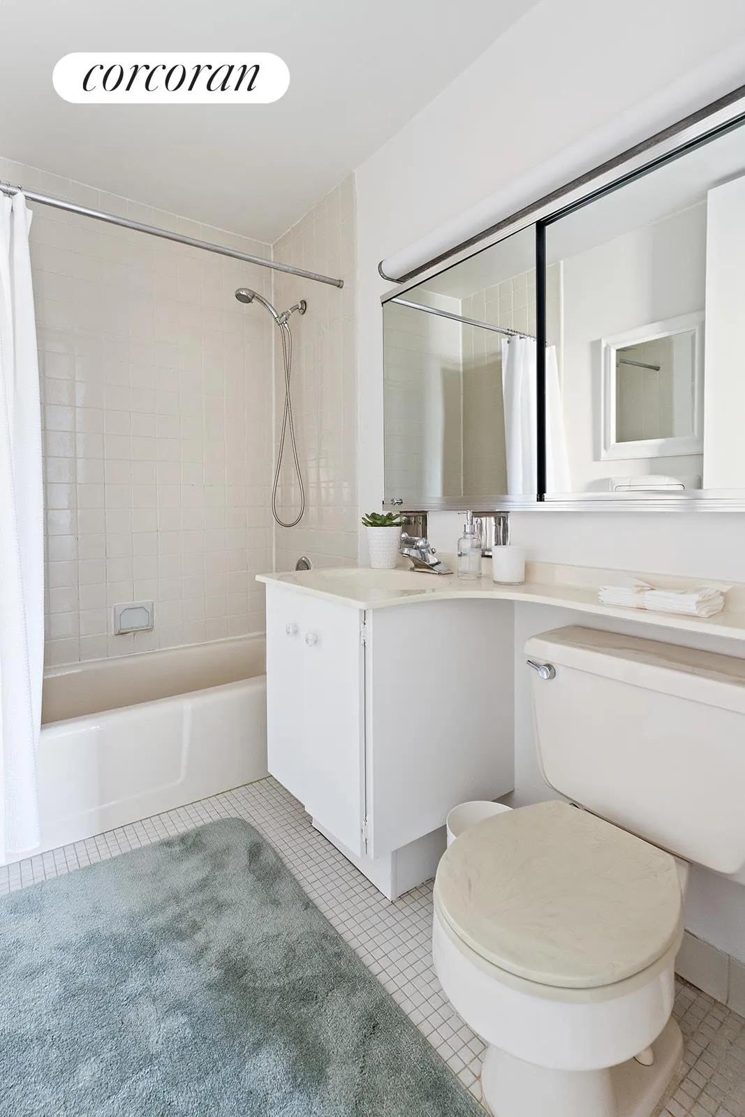 New York City Real Estate | View 531 Main Street, 1109 | Full Bathroom | View 10