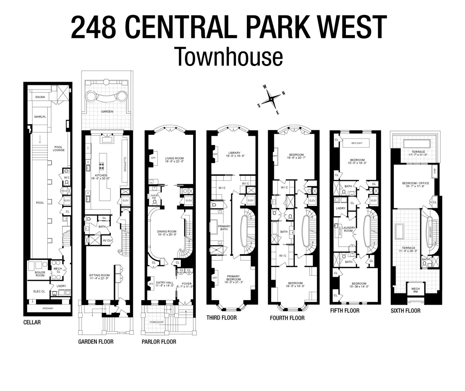 248 Central Park West | floorplan | View 38