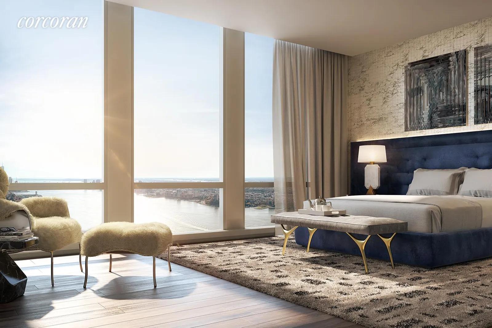 New York City Real Estate | View 35 Hudson Yards, 6702 | Bedroom | View 3