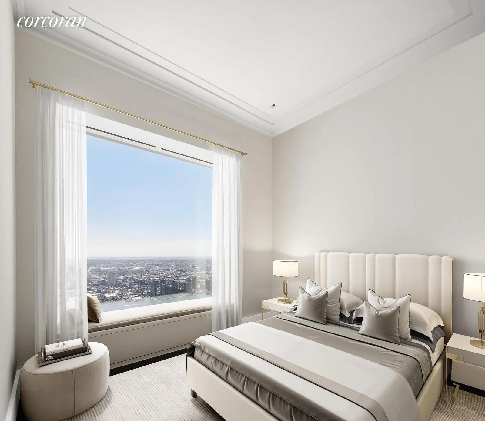 New York City Real Estate | View 432 Park Avenue, PH82 | Bedroom Virtually Staged | View 16