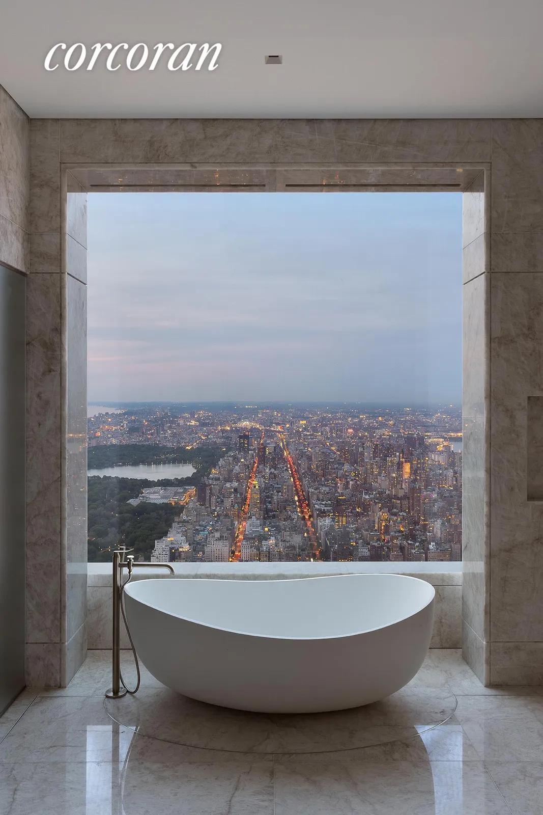 New York City Real Estate | View 432 Park Avenue, PH82 | Primary Bathroom | View 26