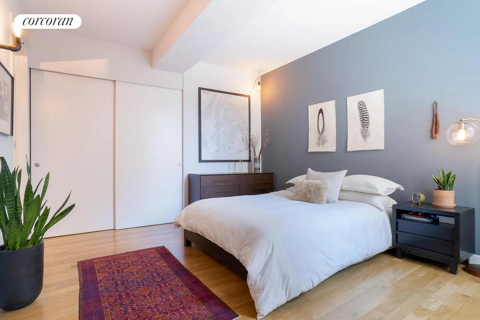 New York City Real Estate | View 122 West Street, 2I | Master Bedroom | View 5