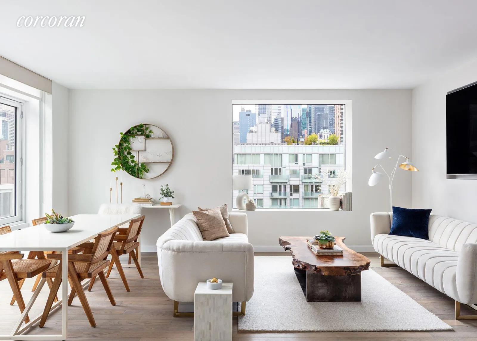 New York City Real Estate | View 505 West 43rd Street, 6H | 2 Beds, 2 Baths | View 1