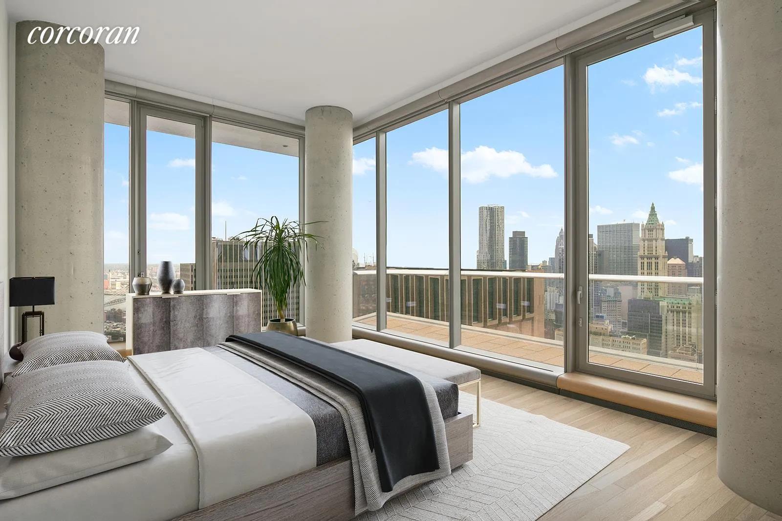 New York City Real Estate | View 56 Leonard Street, 48EAST | Bedroom | View 5