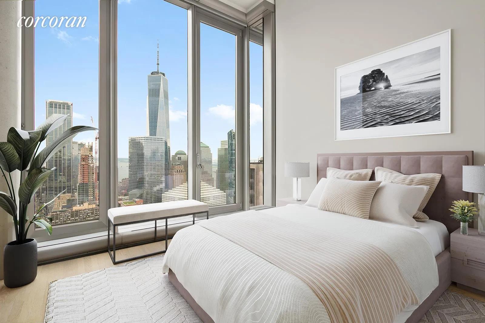 New York City Real Estate | View 56 Leonard Street, 48EAST | Bedroom | View 10