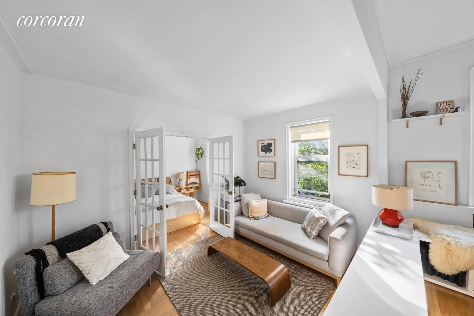 New York City Real Estate | View 25 Plaza Street West, 4A | Living Room | View 4